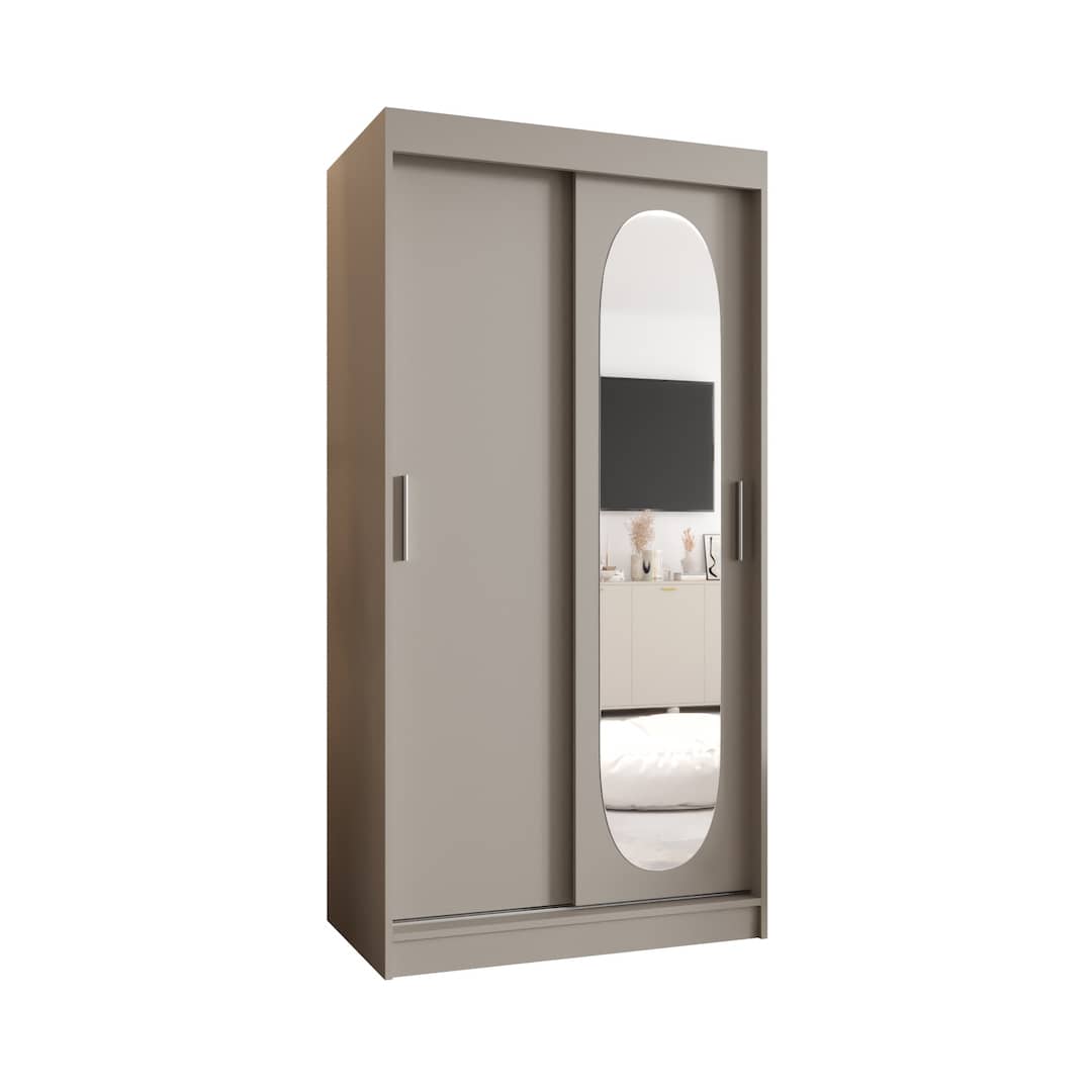 Royal Sliding Door Wardrobe 100cm