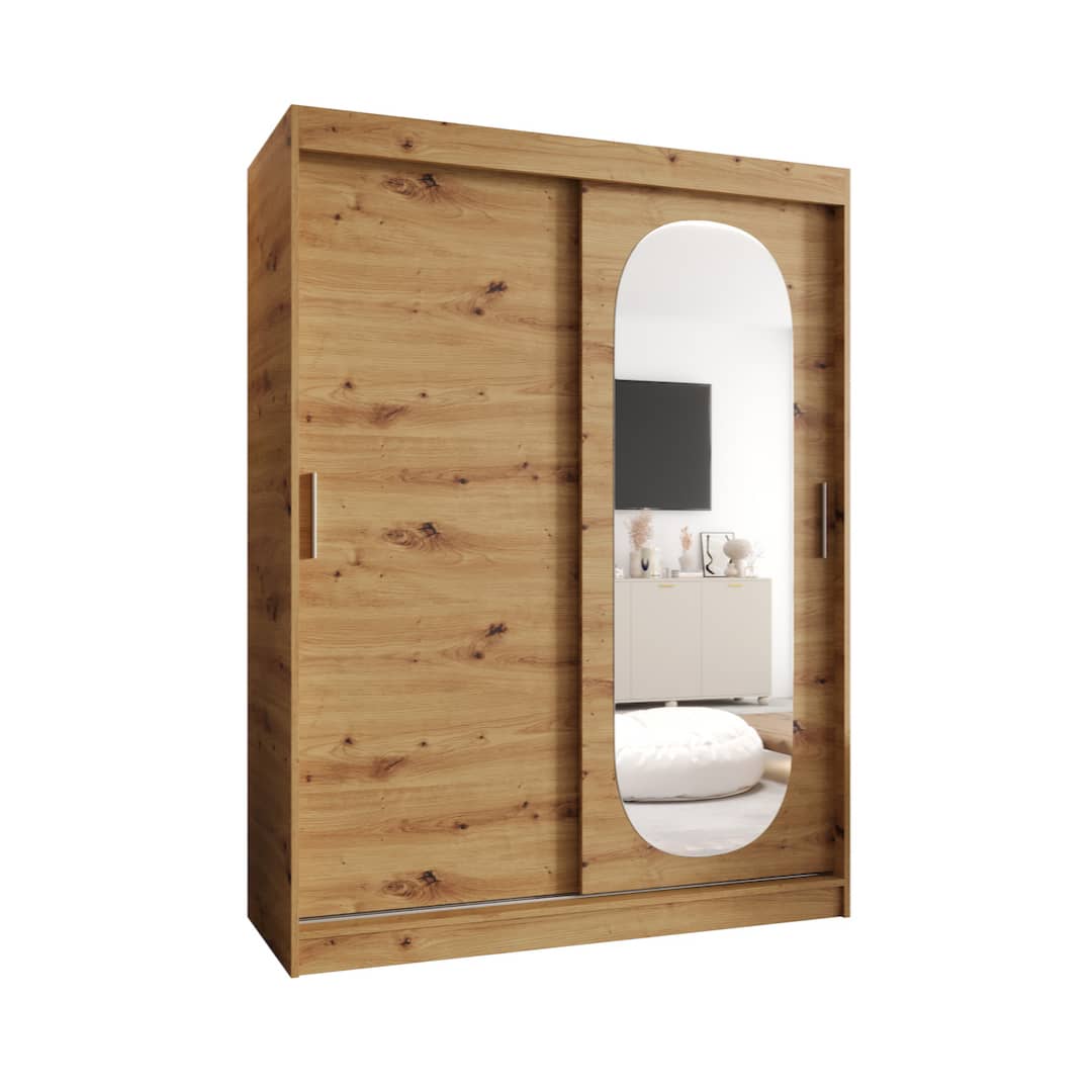 Royal Sliding Door Wardrobe 150cm