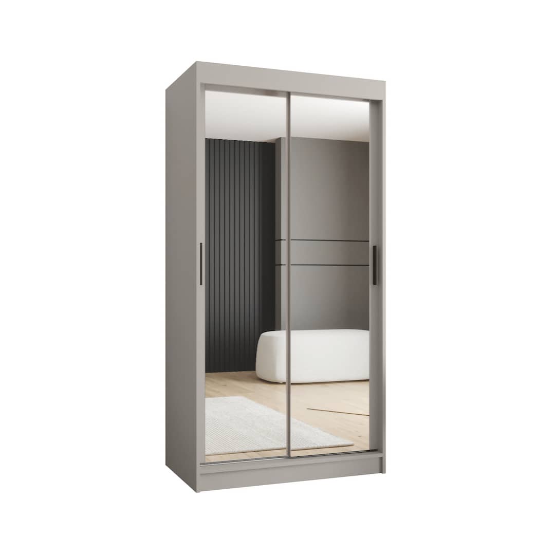 Rubino T3 Sliding Door Wardrobe 100cm - product image 8