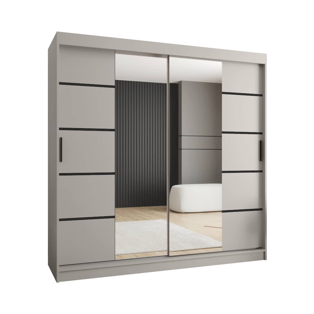 Rubino V4 Sliding Door Wardrobe 200cm - product image 9