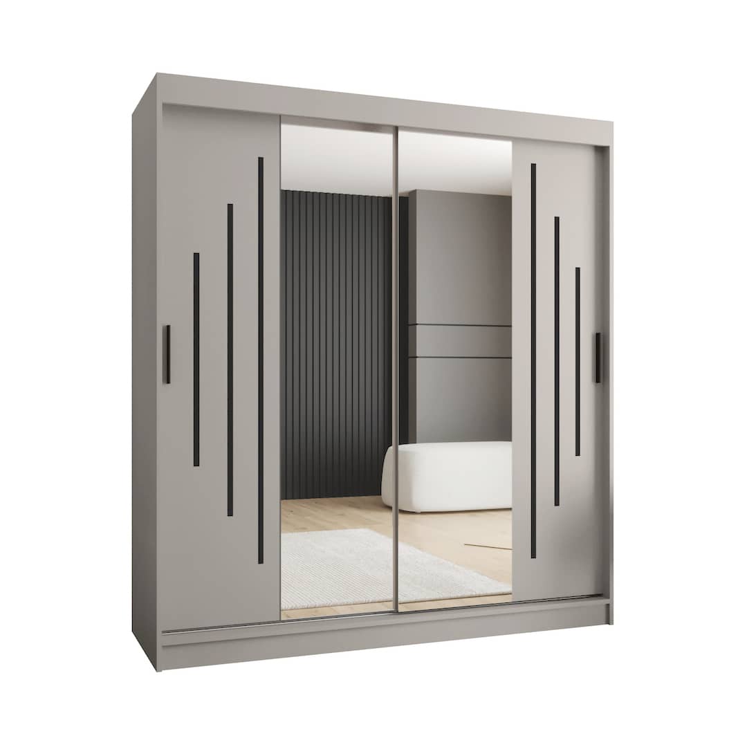 Rubino Y1 Sliding Door Wardrobe 180cm - product image 9
