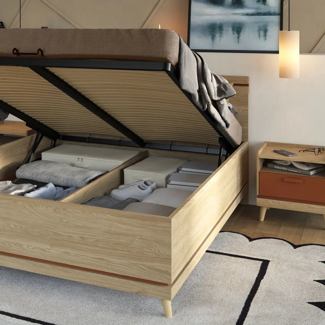 Scandi Ottoman Bed EU King product image