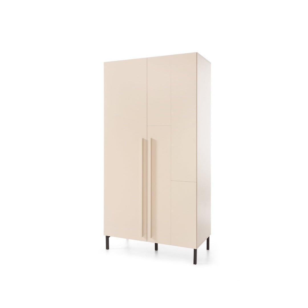 Sergio SE2 Hinged Door Wardrobe 100cm in Beige, image 7