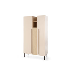 Sergio SE5 Highboard Cabinet 90cm in Beige, image 7