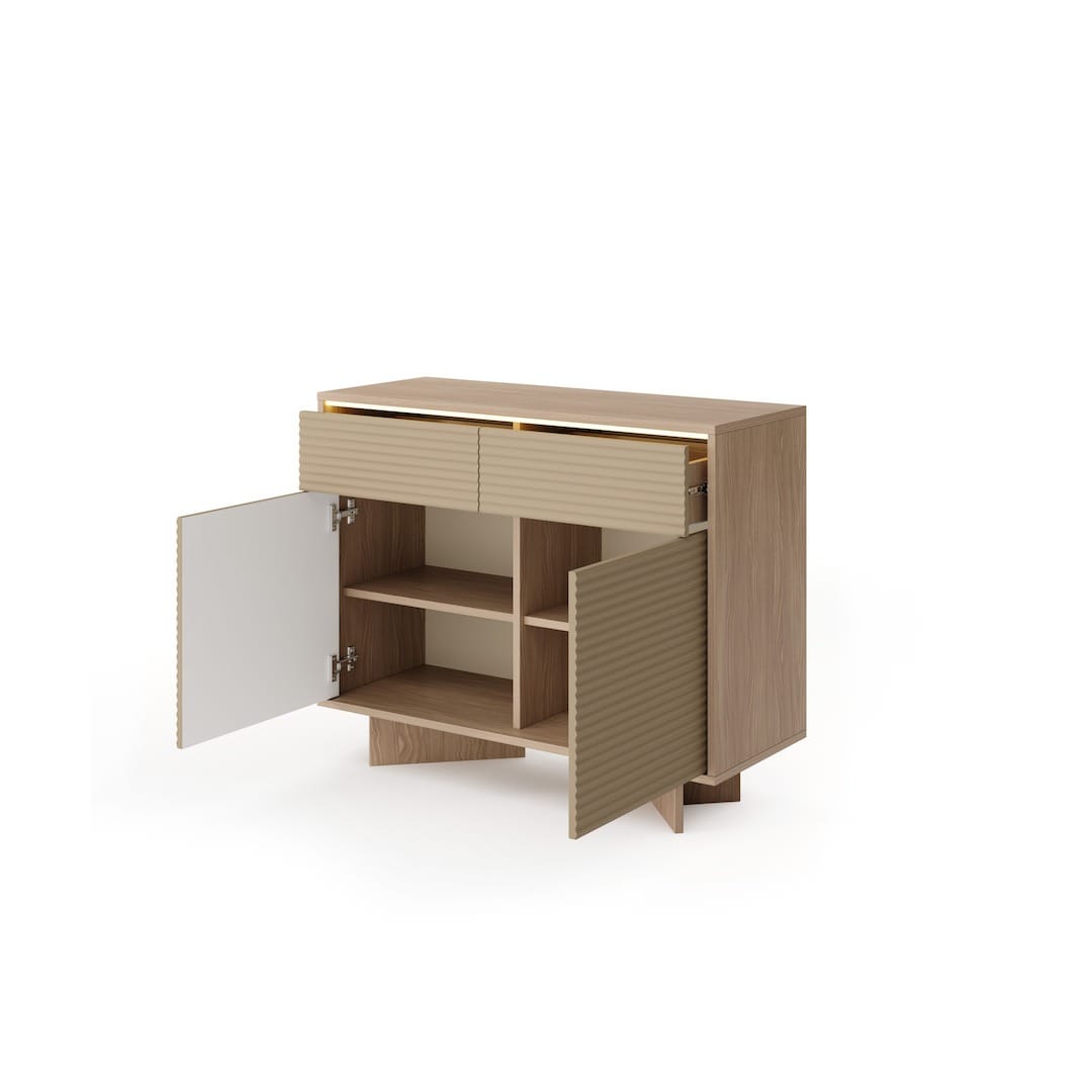 Semi Sideboard Cabinet 104cm