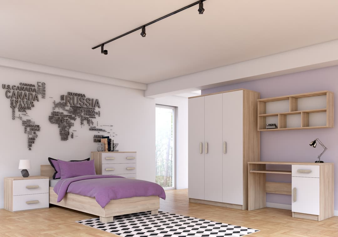Smyk III SM-46 Bed With Storage