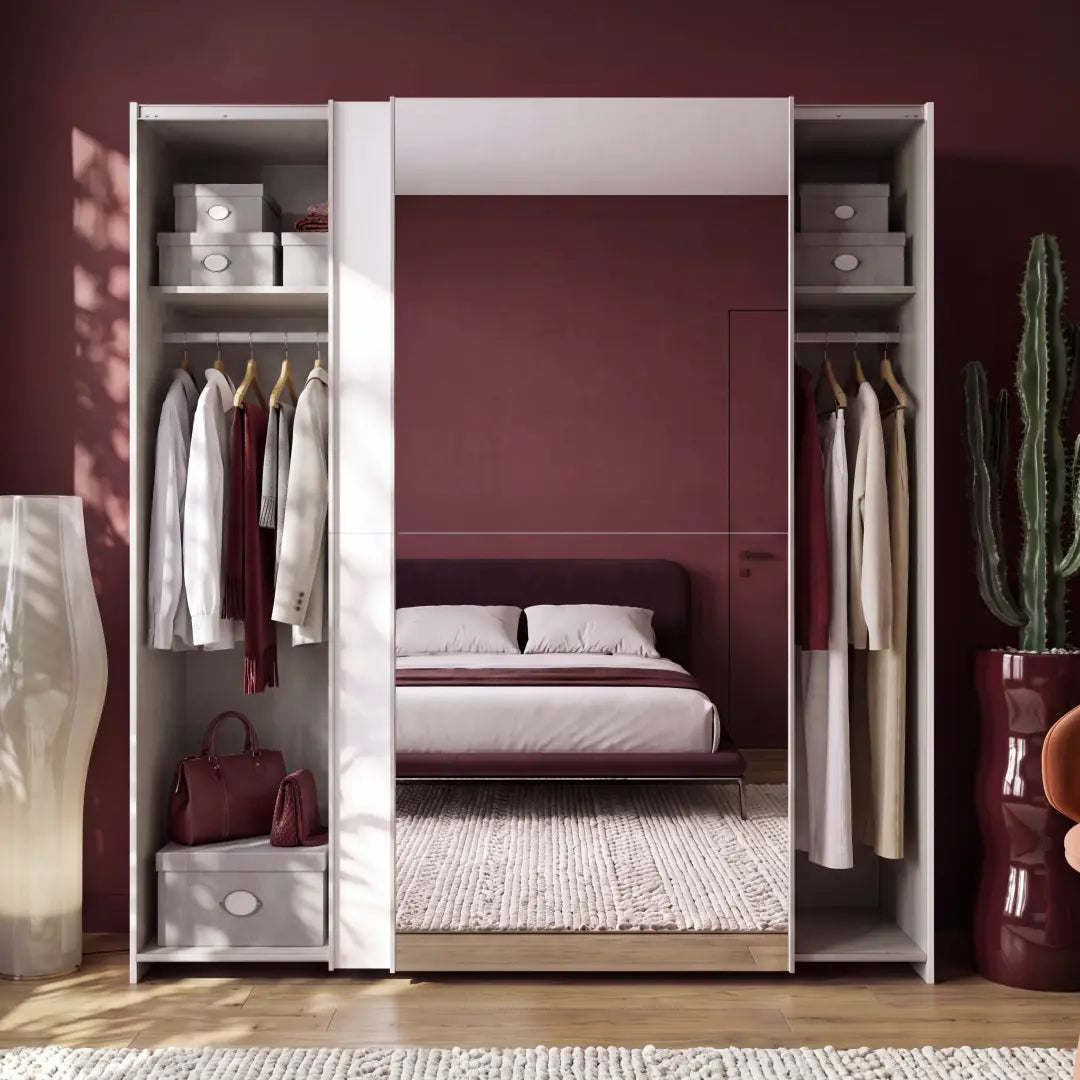 Ballara Sliding Door Wardrobe 190cm, image 2