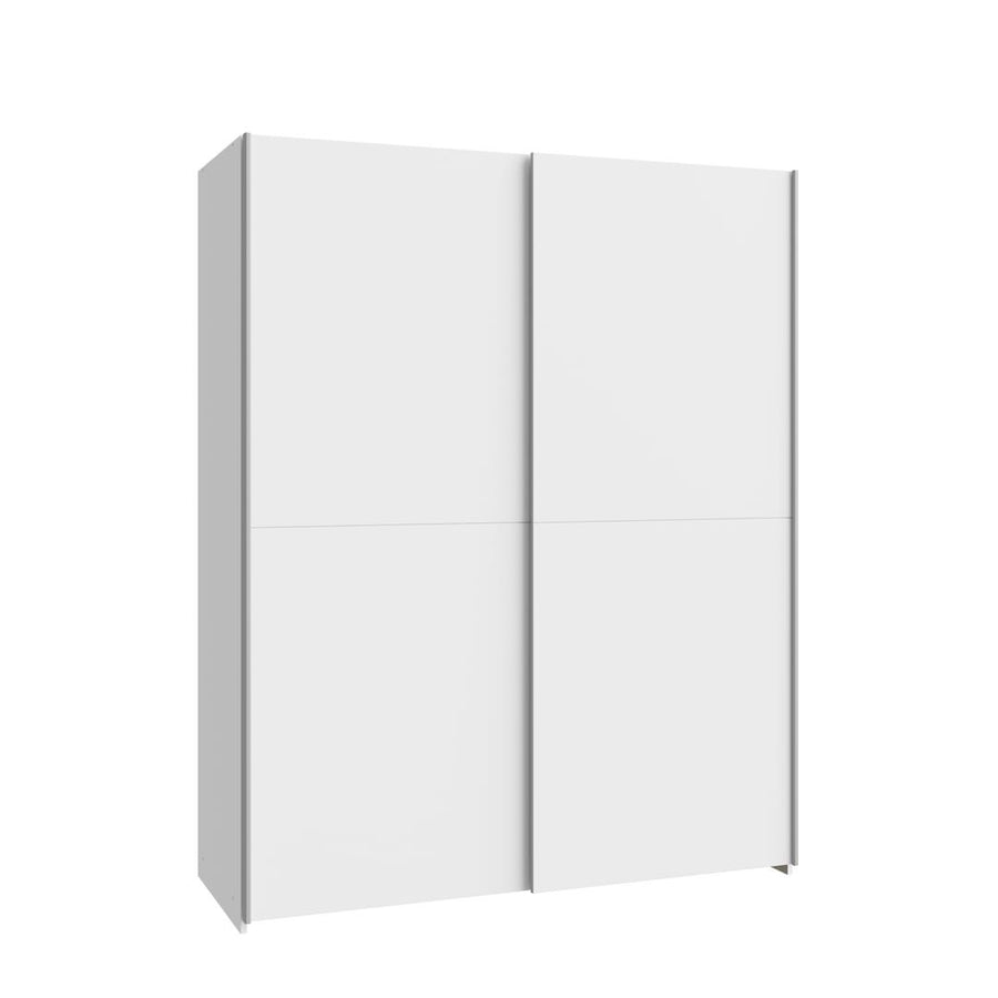 Ballara Sliding Door Wardrobe 150cm in White
