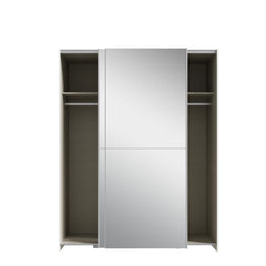 Ballara Sliding Door Wardrobe 150cm in White, image 4