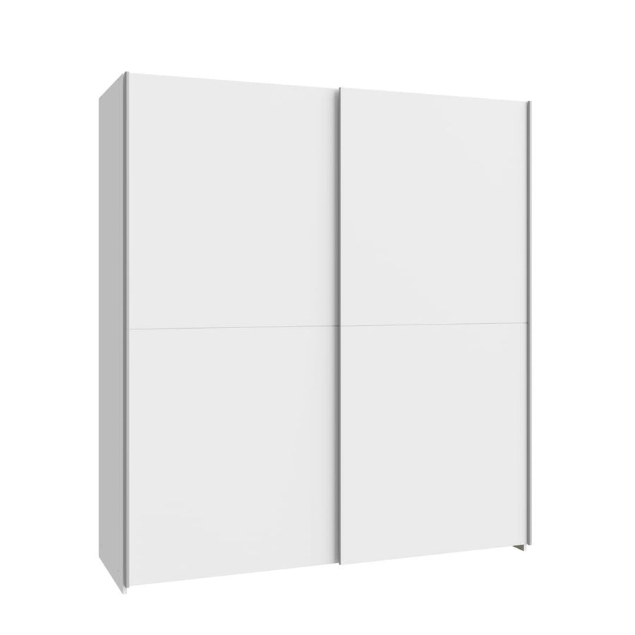 Ballara Sliding Door Wardrobe 170cm in White