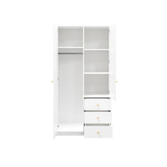 Siena I Hinged Door Wardrobe 100cm, image 2
