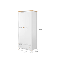 Story SO-12 Hinged Wardrobe 85cm