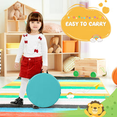 6 Pieces Kids Seat Cushions with Handle-Morandi
