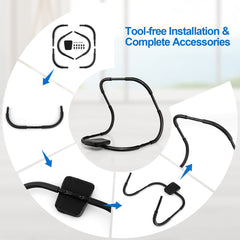 Portable AB Trainer with Padded Headrest
