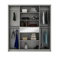 Split Hinged Door Wardrobe 200cm, image 3