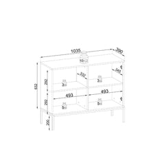 Sento Display Cabinet 104cm - product image 10