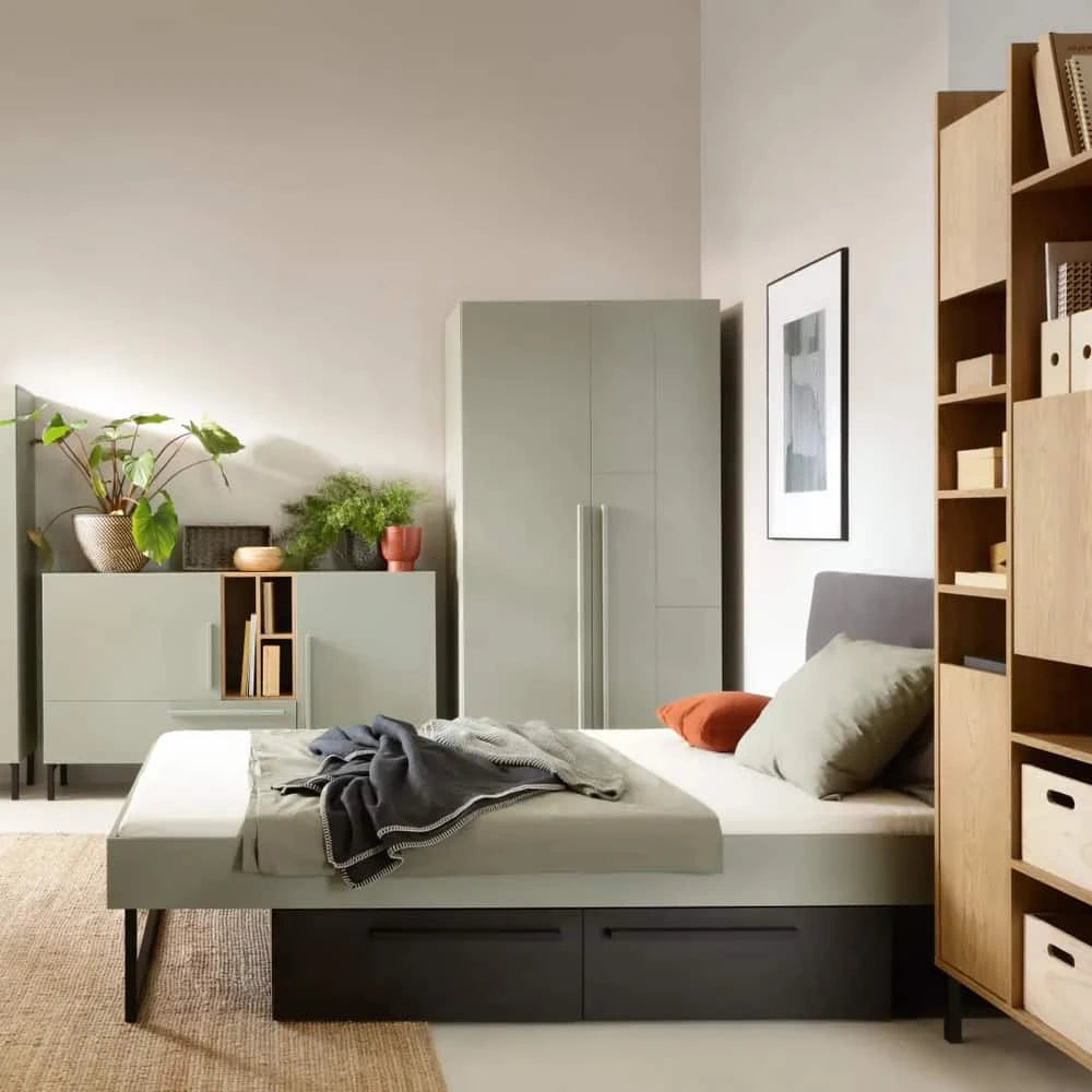 Sergio SE1 Hinged Door Wardrobe 150cm, image 6