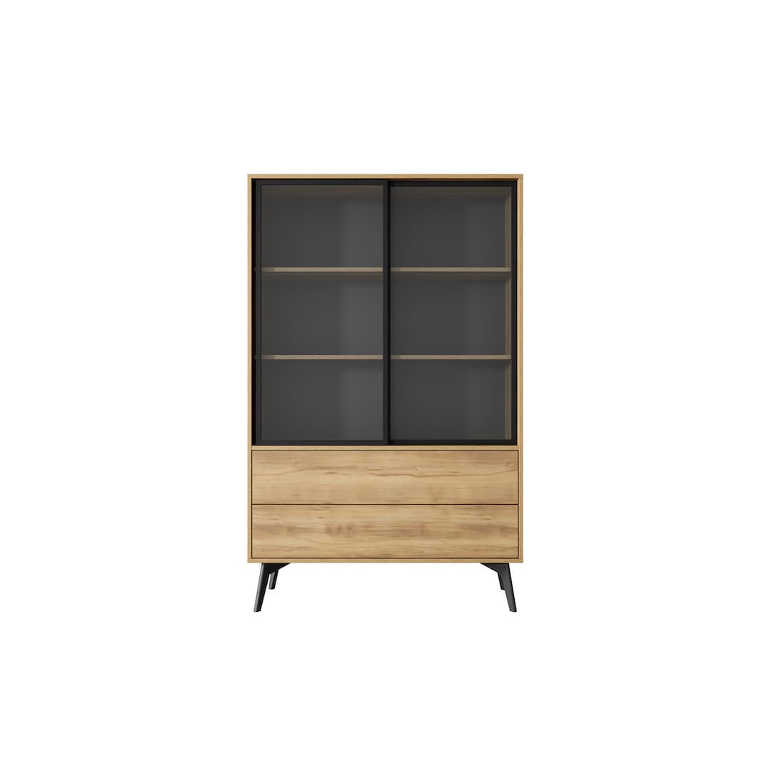 Slide Display Cabinet 100cm