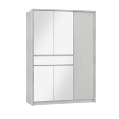 Split Hinged Door Wardrobe 157cm, image 2