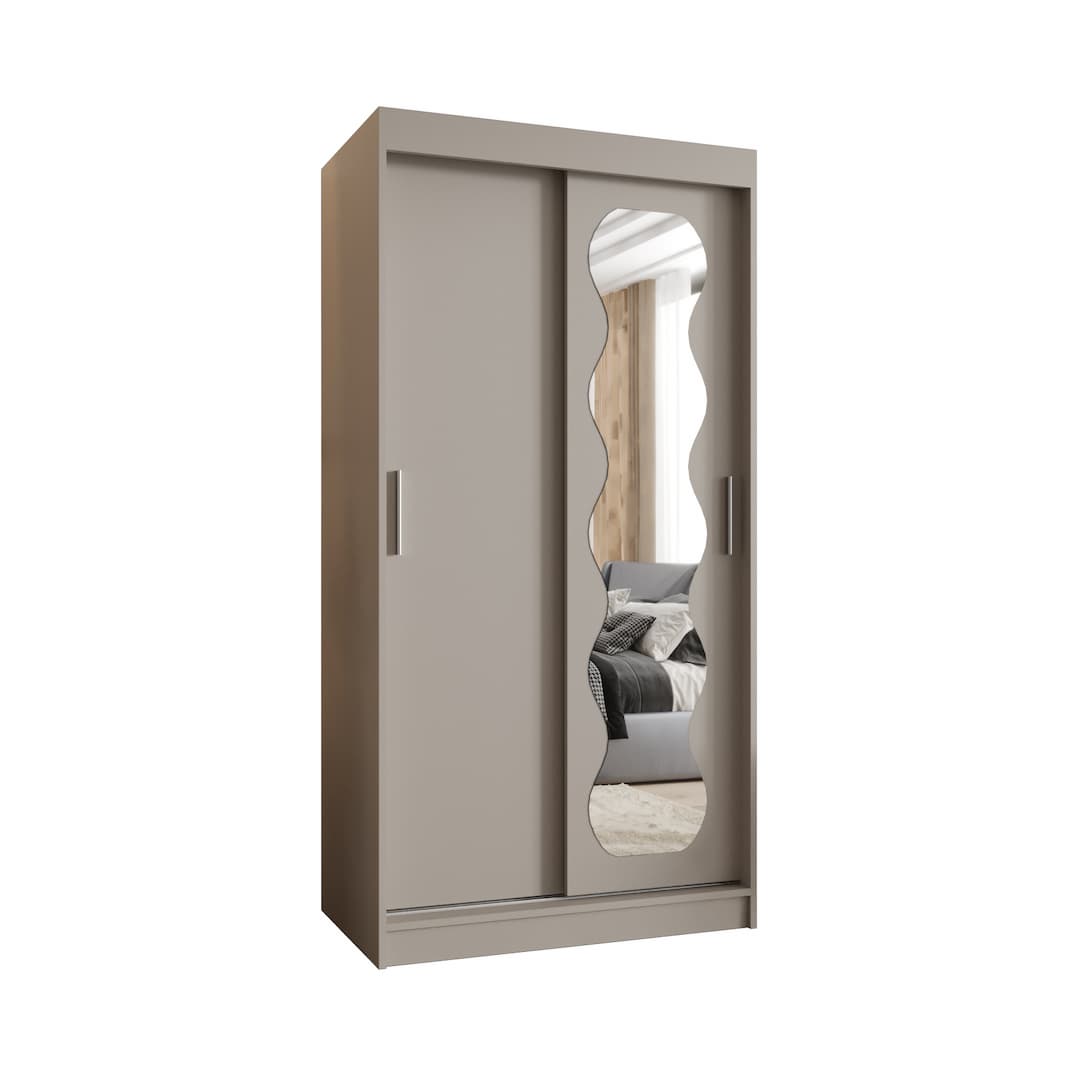 Spoti Sliding Door Wardrobe 100cm