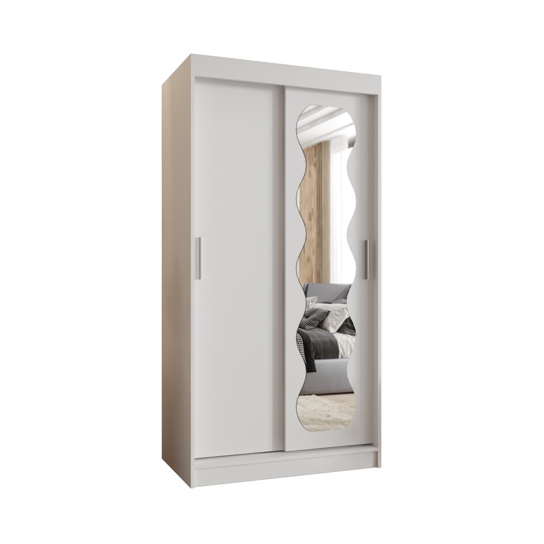 Spoti Sliding Door Wardrobe 100cm