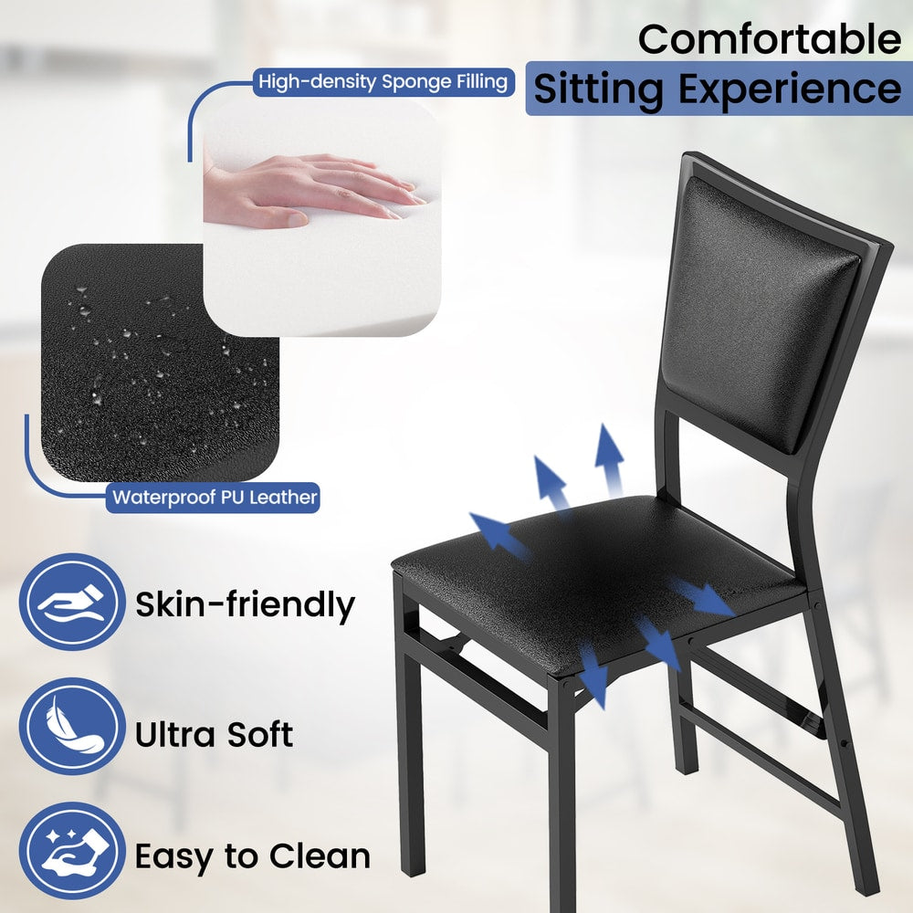Close up of the comfortable and waterproof seat of a dining chair
