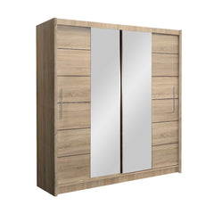 Lisbon II Sliding Door Wardrobe 203cm, image 5
