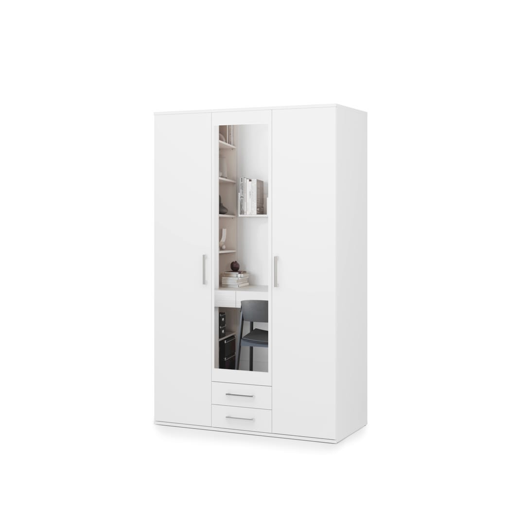 Taby Hinged Door Wardrobe 122cm
