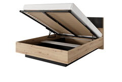 Bed TALLY Oak Artisan / Grey