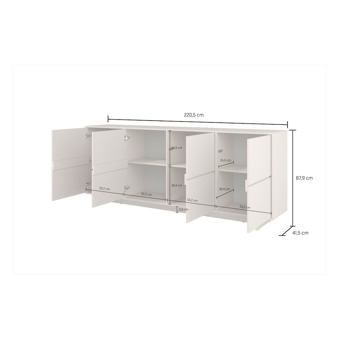 Tatami Sideboard Cabinet 221cm, image 22