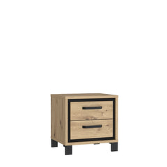 Trondheim Bedside Table 49cm in Oak Artisan, image 2