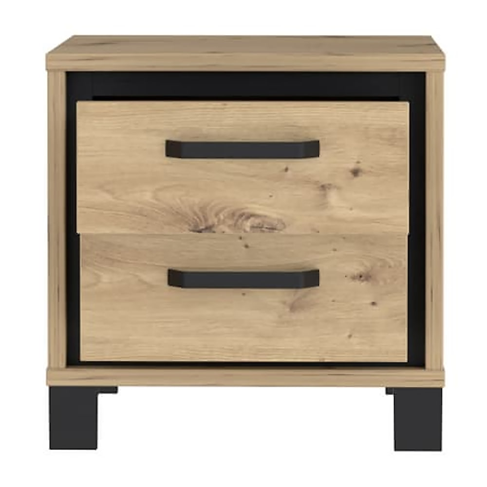 Trondheim Bedside Table 49cm in Oak Artisan, image 4