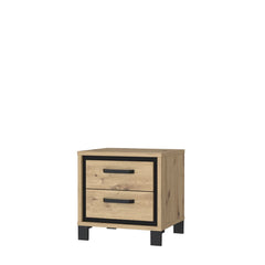 Trondheim Bedside Table 49cm in Oak Artisan, image 5