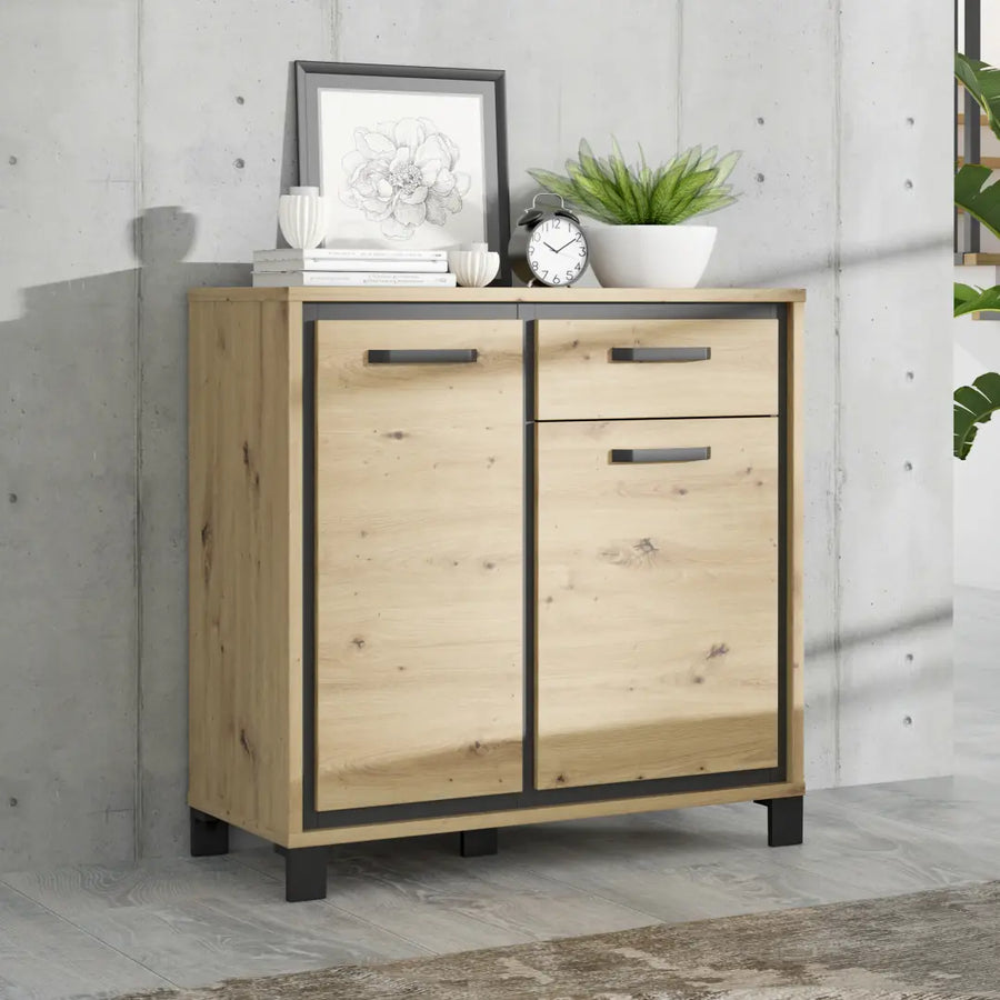 Trondheim Sideboard Cabinet 91cm in Oak Artisan