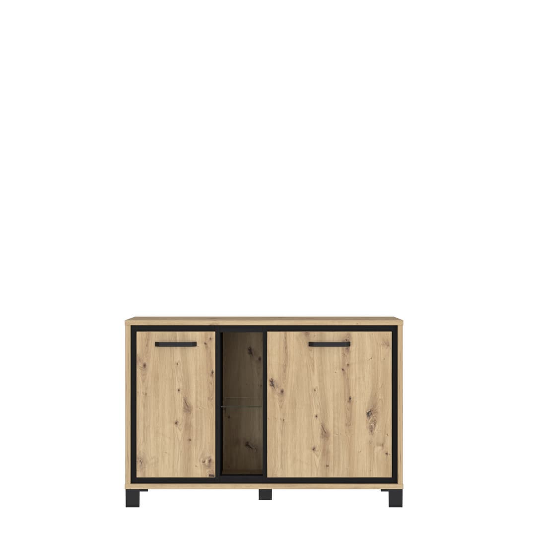 Trondheim Sideboard Cabinet 120cm in Oak Artisan, image 4