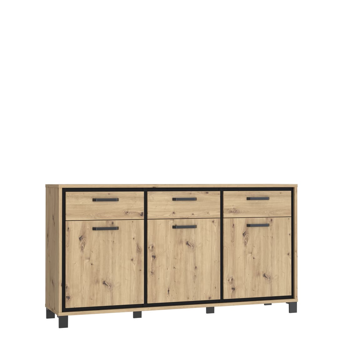 Trondheim Sideboard Cabinet 178cm in Oak Artisan, image 2
