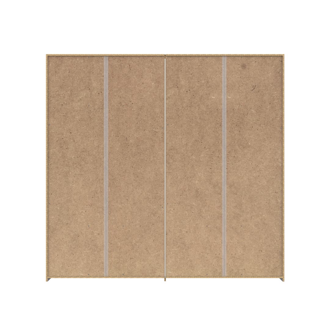 Trondheim Sliding Door Wardrobe 231cm in Oak Artisan, image 6