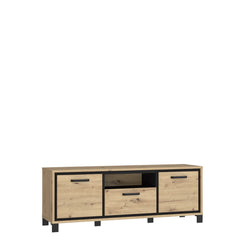 Trondheim TV Cabinet 158cm in Oak Artisan, image 2