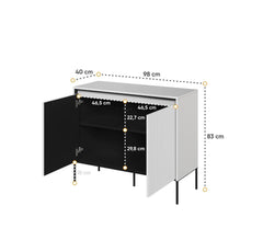 Trend TR-02 Sideboard Cabinet 98cm