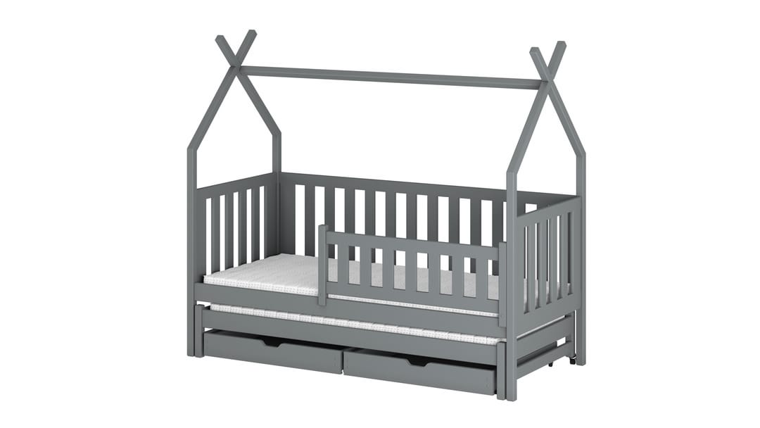 Wooden Single Bed Tytus With Trundle - product image 4