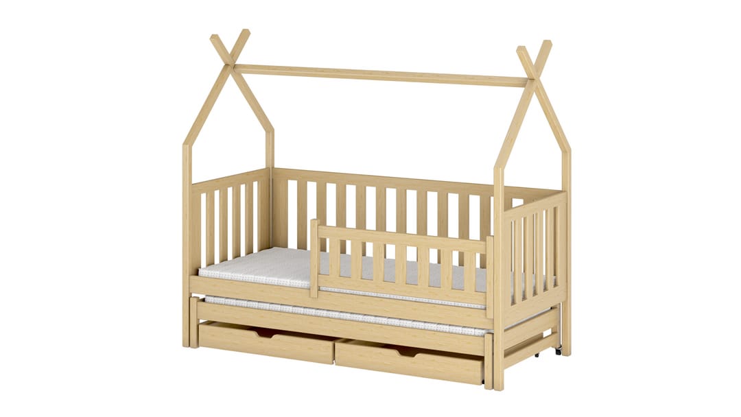 Wooden Single Bed Tytus With Trundle - product image 13