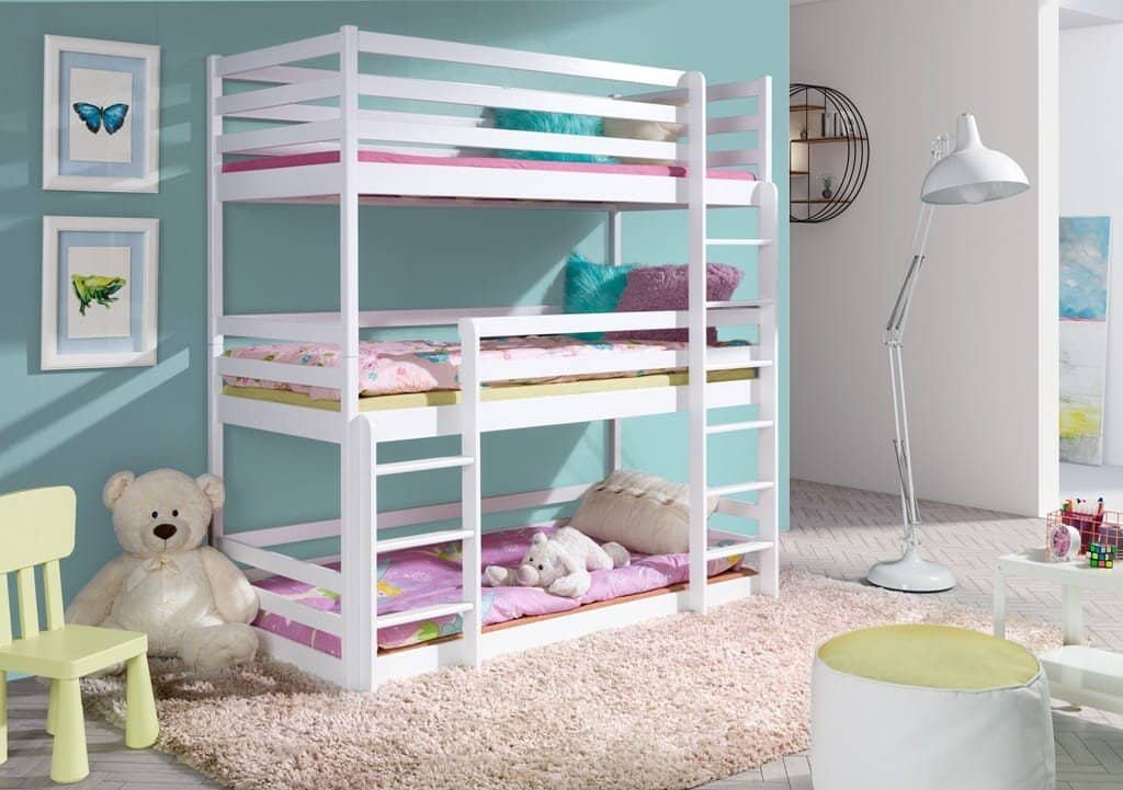 Wooden Triple Bunk Bed Ted - product image 3