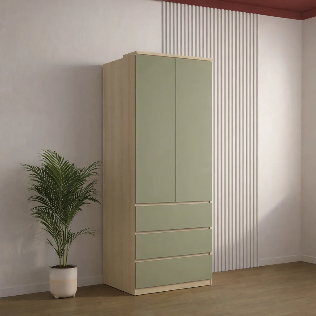 Terra 68 Hinged Door Wardrobe 80cm
