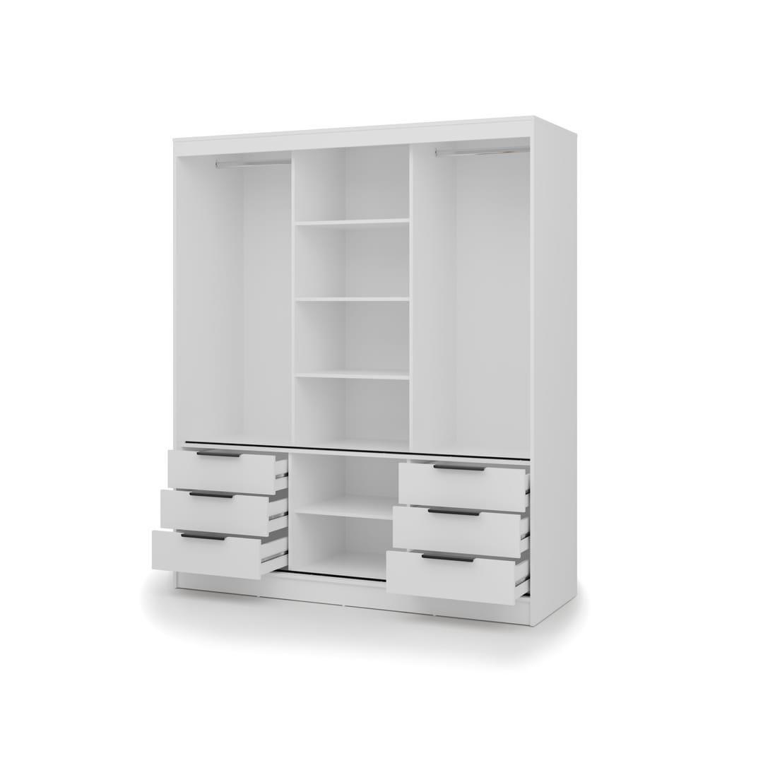 Vira Sliding Door Wardrobe 180cm