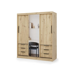 Vira Sliding Door Wardrobe 180cm