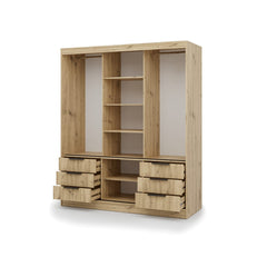 Vira Sliding Door Wardrobe 180cm