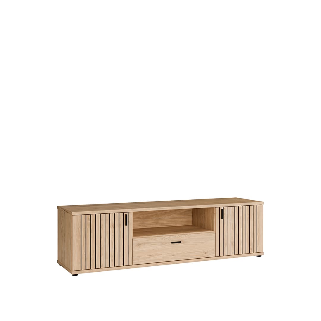 Verniq TV Cabinet 160cm in Oak Natural, image 3
