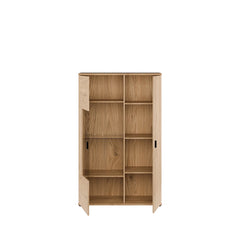 Verniq Display Cabinet 100cm in Oak Natural, image 7