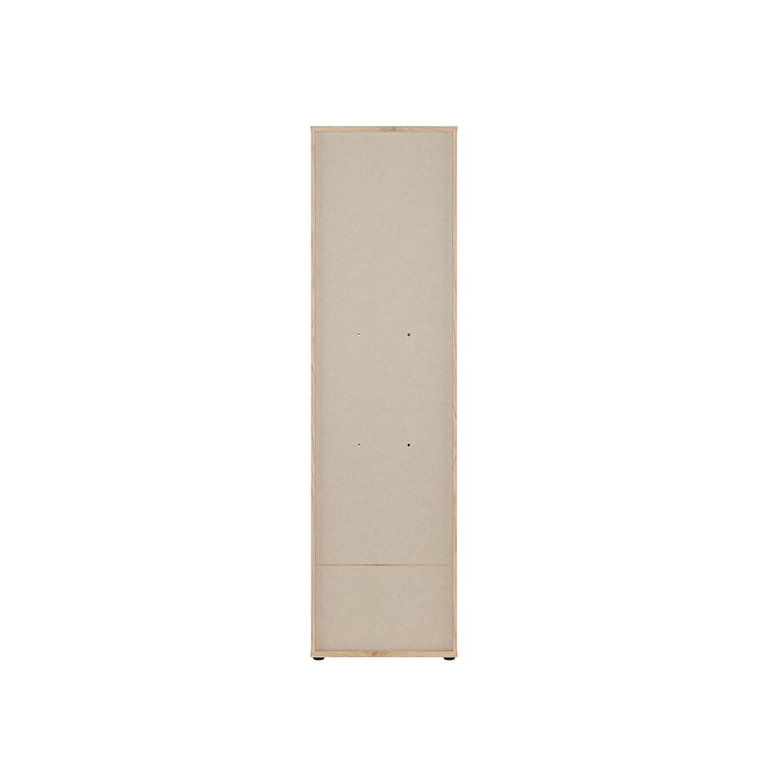 Verniq Tall Display Cabinet 55cm in Oak Natural, image 12