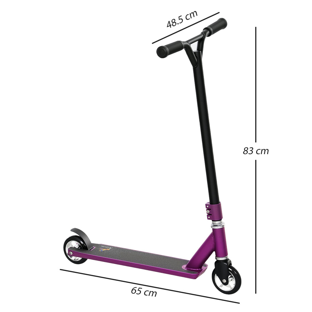 HOMCOM Stunt Scooter in Purple